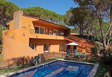 Villa at La Costa Resort with view to pool