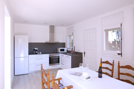 Kitchen in a villa at La Costa Resort 
