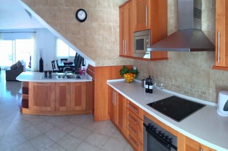 Kitchen in apartment at Lauro Golf