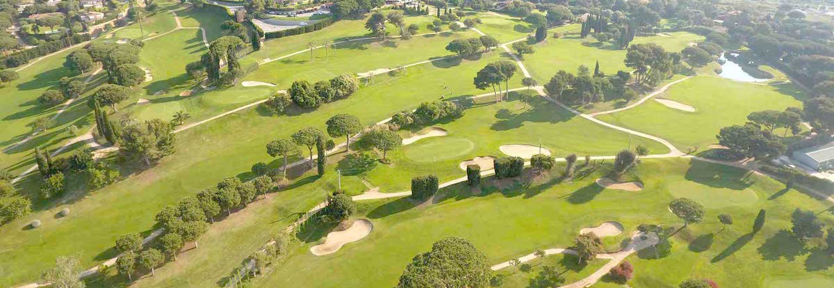 Aerial view of Llavaneras Golf