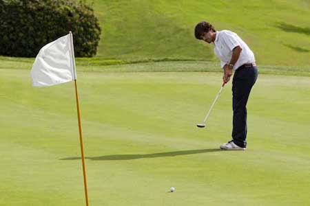Practice area at Llavaneras Golf