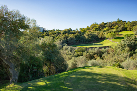 2nd hole at Marbella Club Golf Resort