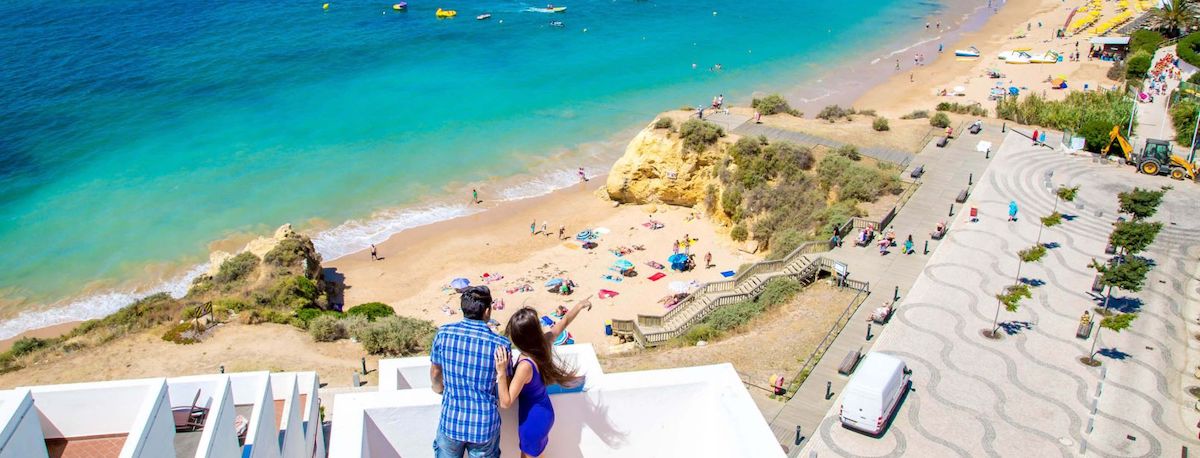 View from apartment at Muthu Clube Praia da Oura
