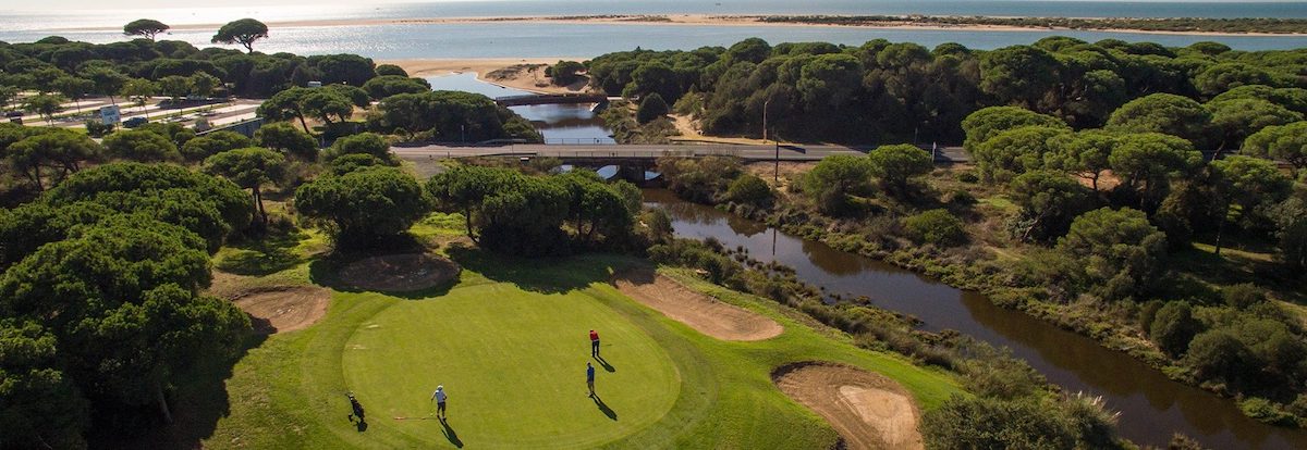 Panoramic view of Nuevo Portil Golf