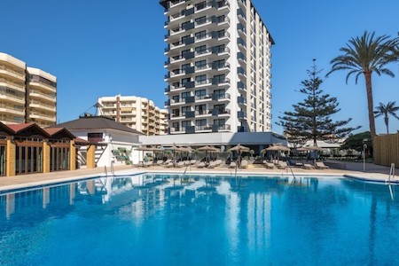 Pool area at Occidental Fuengirola
