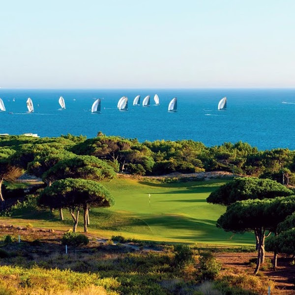 Beautiful view of the Atlantic from Oitavos Dunes Golf, Cascais, Portugal