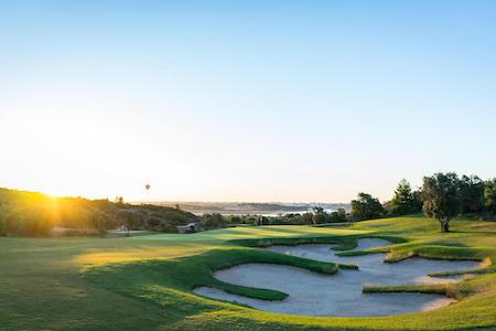 Bunker on the 4th hole at Palmares Golf