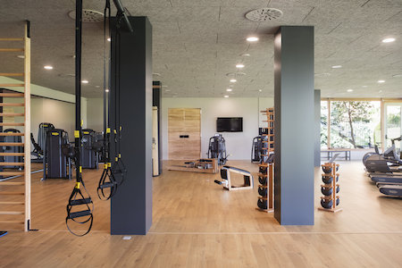 Gym at Peralada Golf Hotel