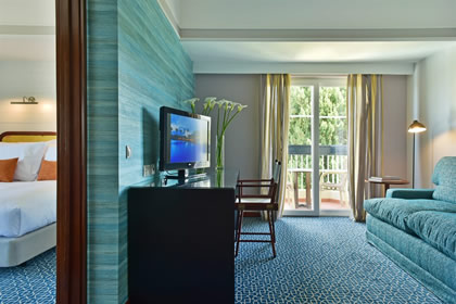 Garden view suite at Pestana Alvor Praia