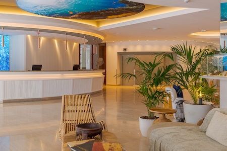 Lobby and reception at Pestana Blue Alvor Beach Hotel