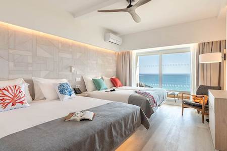 Family superior sea view room at Pestana Delfim Hotel