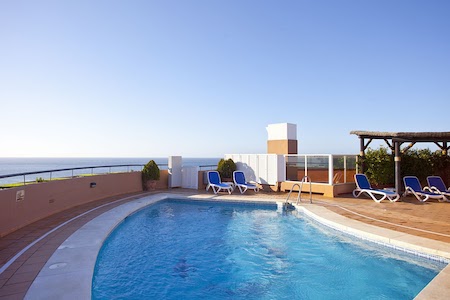 Pool area at Princesa Playa
