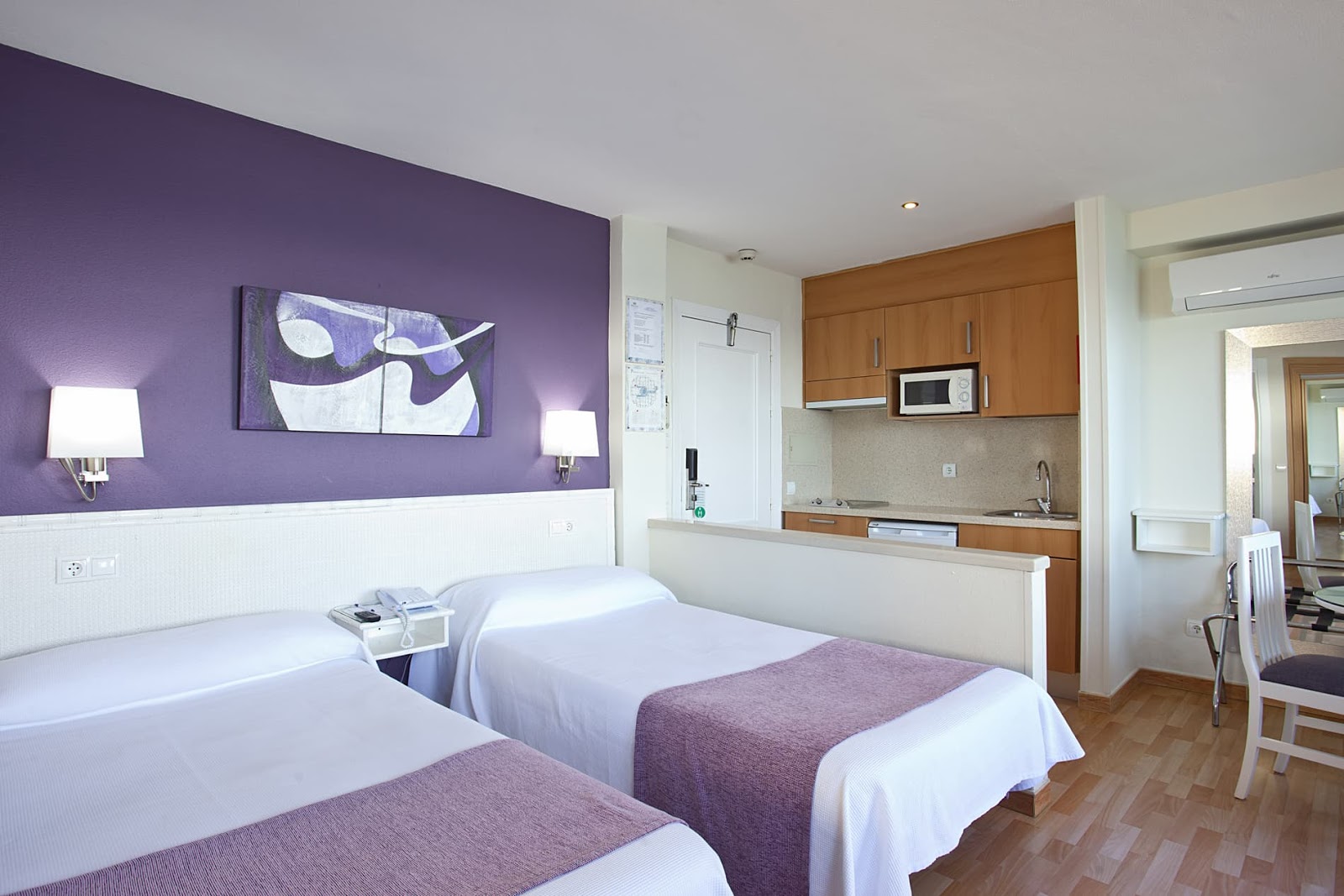 Twin bedded apartment at Princesa Playa