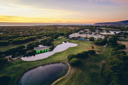 Sunset view of Onyria Quinta da Marinha Hotel and Golf
