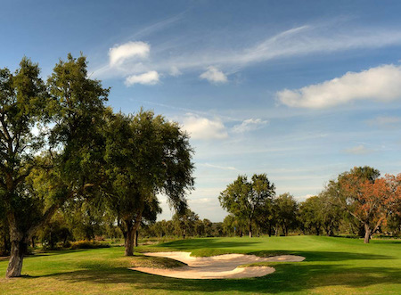 The contoured greens on Ribagolfe Lakes are testing
