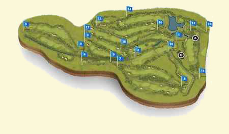 Rio Real Golf Course Plan: