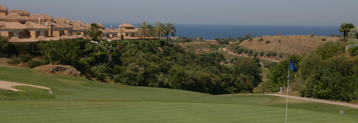 View to the Mediterranean from Santa Clara Golf Club