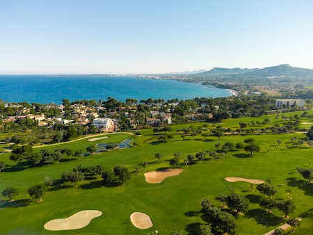 Aerial view of Son Servera Golf