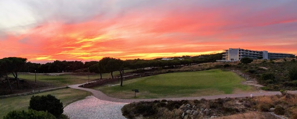 Sunset View of The Oitavos Hotel and Golf Course