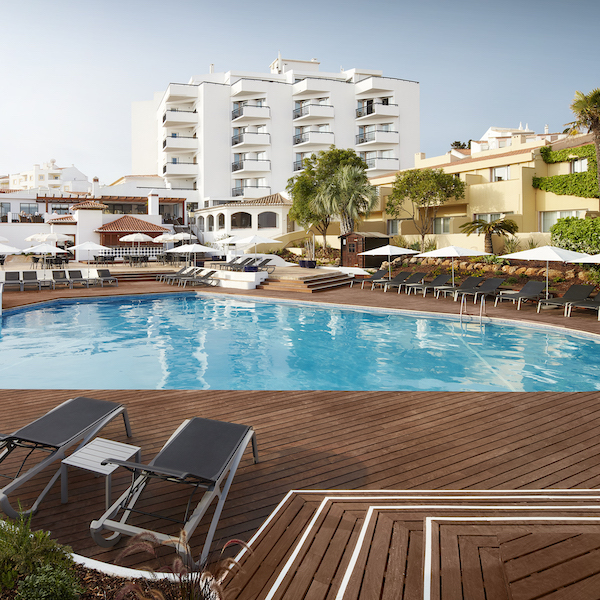 Pool area at the Tivoli Lagos Hotel