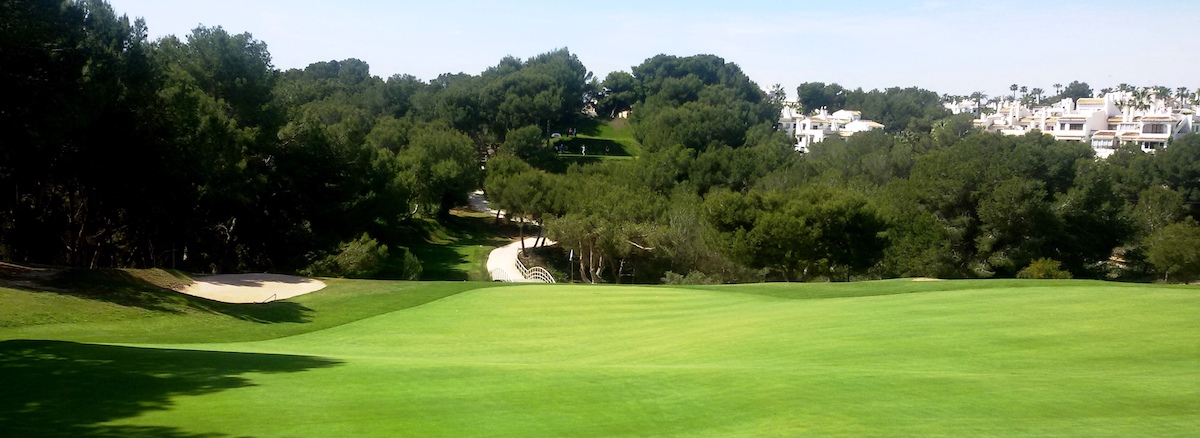 17th green at Villamartin Golf Club