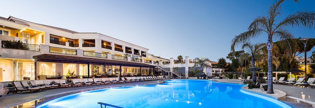 Pool area at Wyndham Grand Algarve
